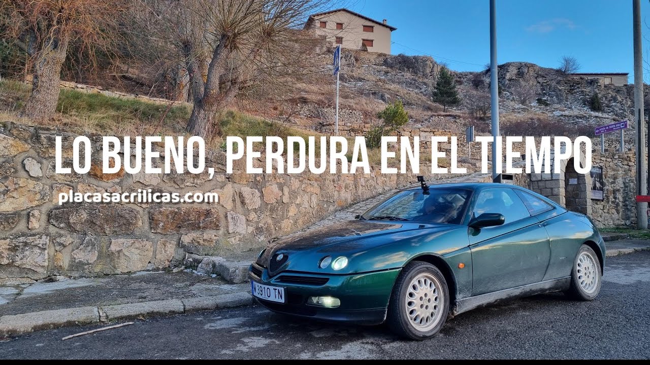Lo bueno perdura en el tiempo, rechaza imitaciones | Matrículas Acrílicas | PLACASACRILICAS #premium