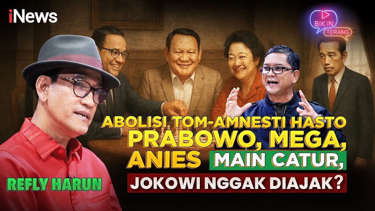 Blak-blakan Refly Harun soal Jokowi Nggak Diajak Prabowo-Mega-Anies 