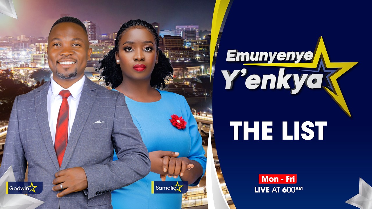 🔴EMUNYENYE Y'ENKYA WITH GODWIN AND SAMALIE || RELATIONSHIP THURSDAY || THE LIST || 12.2.2026