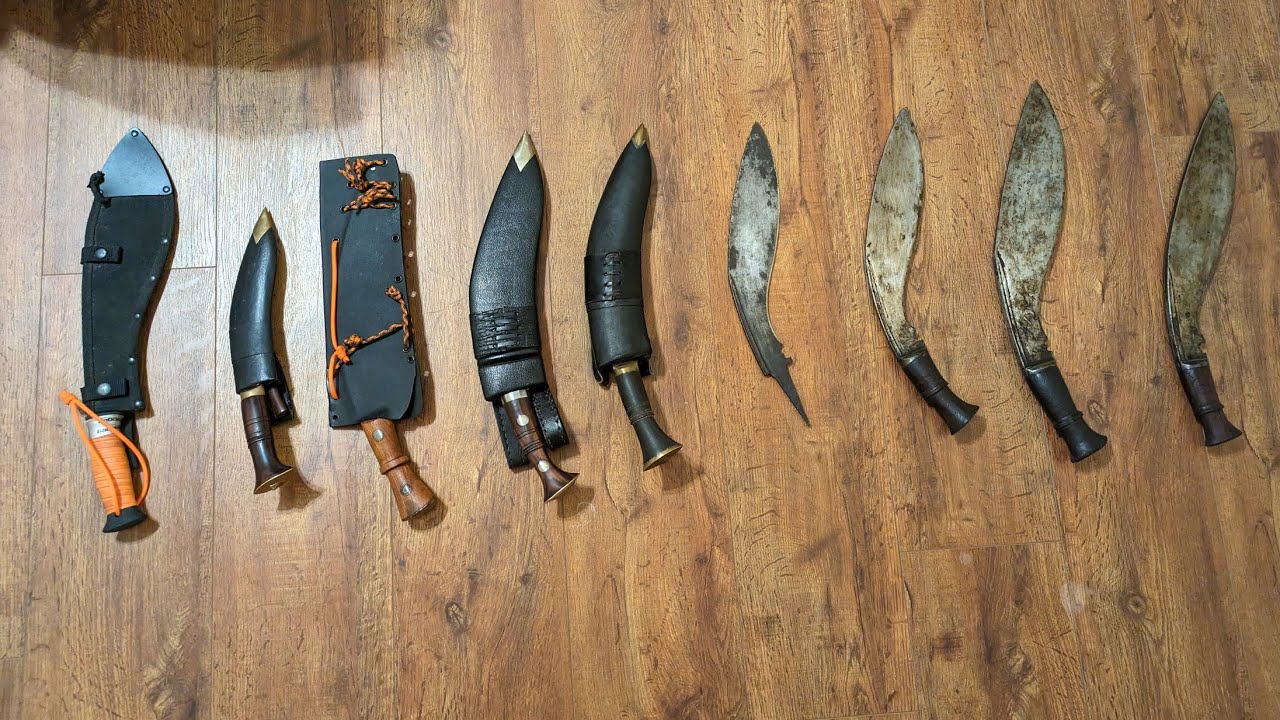 A Pile of Khukuris: my Kukri collection