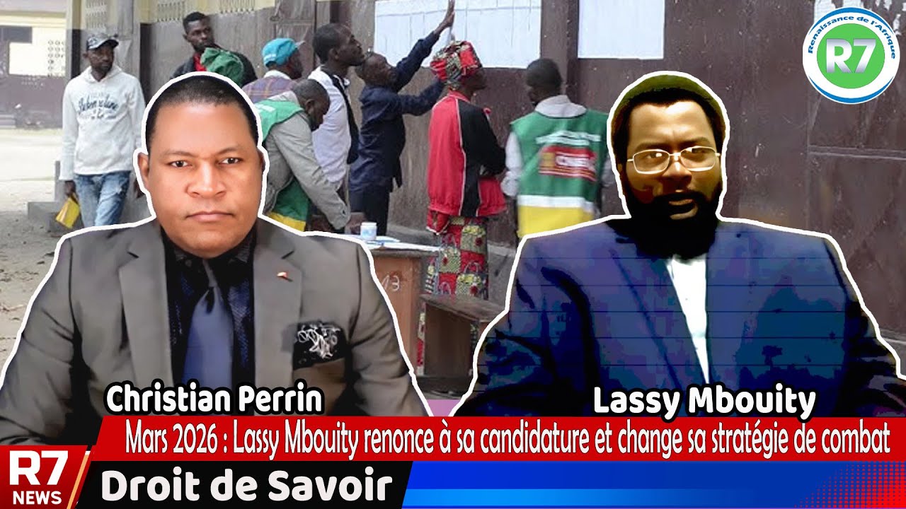 Présidentielle de Mars 2026: Lassy Mbouity renonce à sa candidature pour change de stratégie.