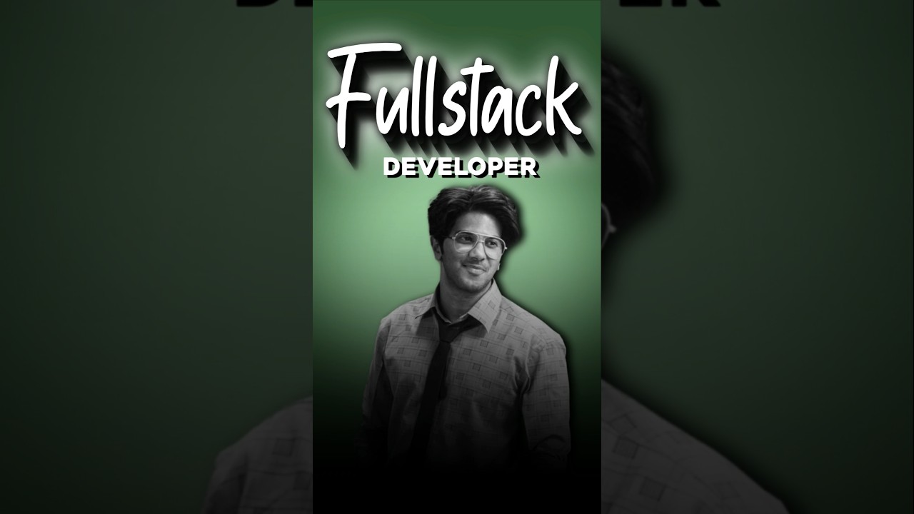 what is Fullstack development in tamil #coding #movie #techtech #fullstack #developer #javascript