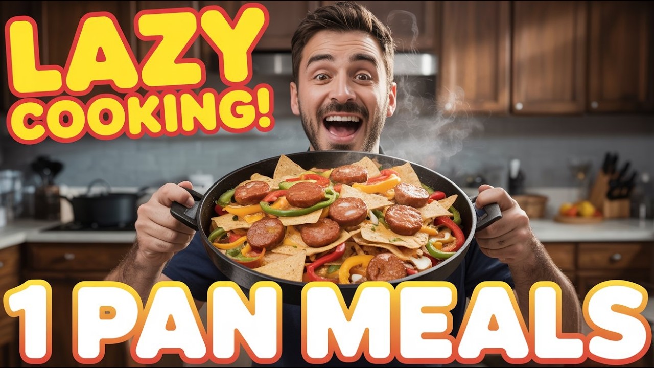Lazy Cooking for Men 🍳 | Easy One-Pan Recipes That Taste Amazing