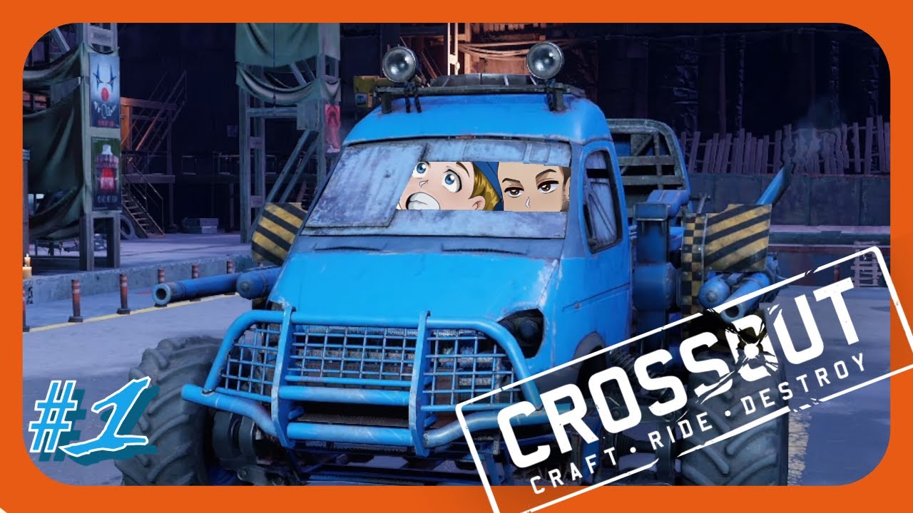 Building Our First Mad Max-mobile! - CROSSOUT #1