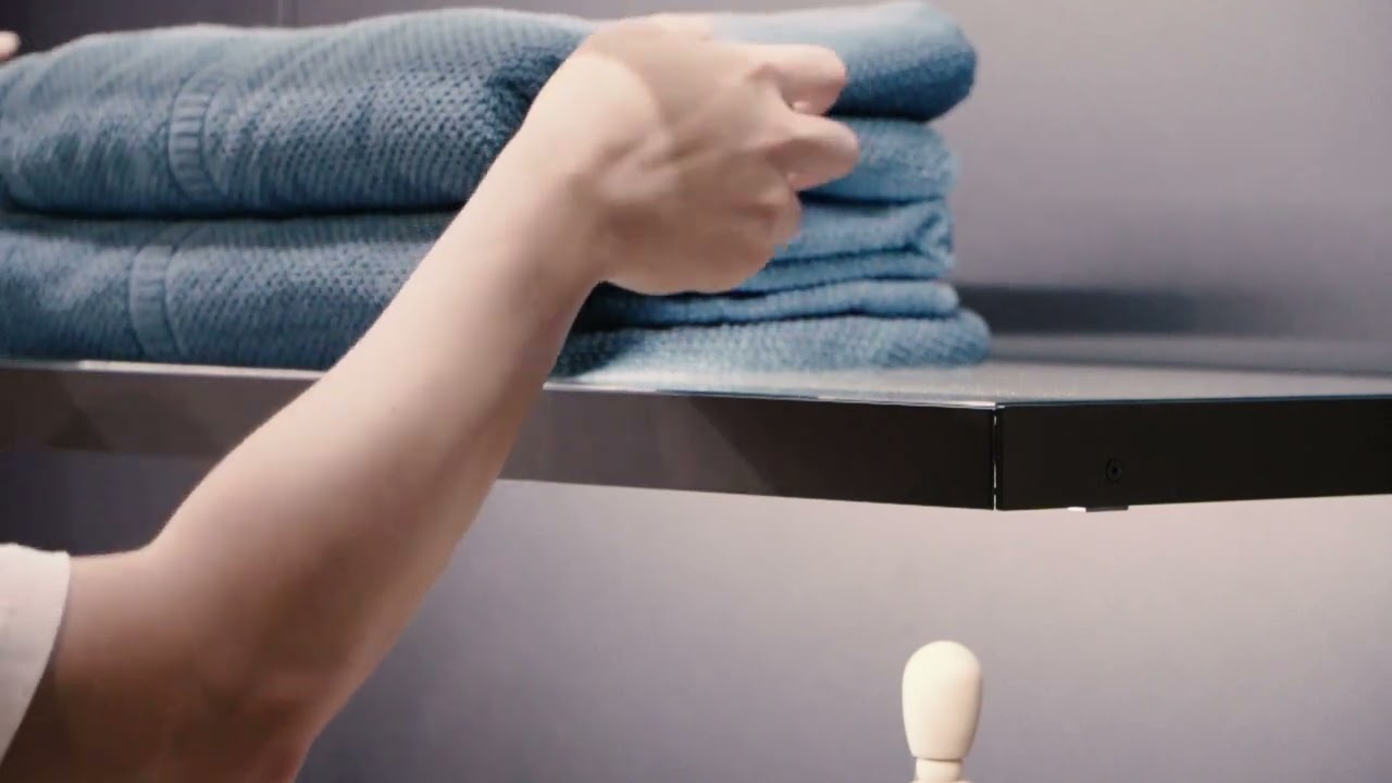義大利MIXAL 開放式衣帽間壁掛系統五金VERTIKO 操作影片