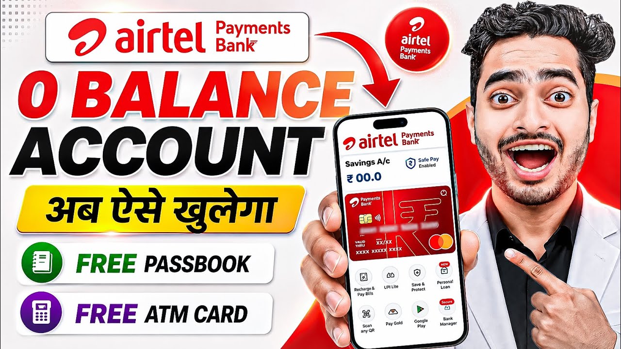 Airtel Payment Bank Account Open 2026 | Airtel Payment Bank Account Kaise Khole |Airtel Payment Bank