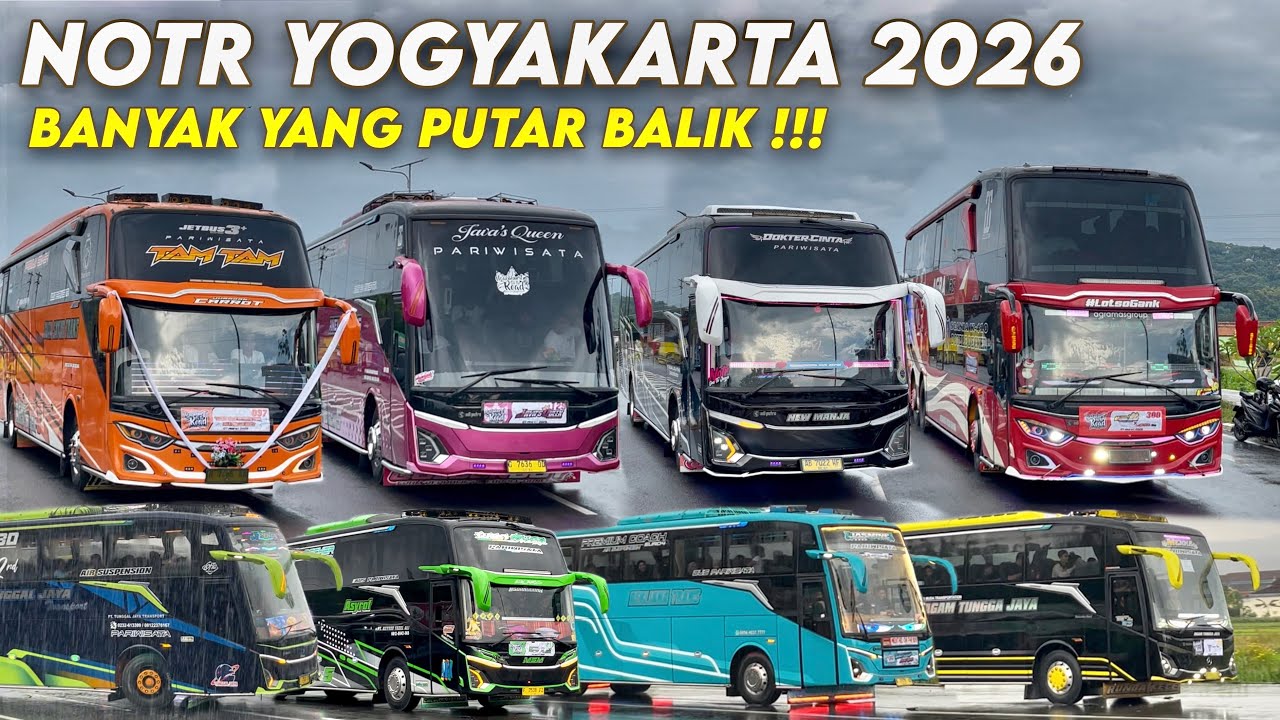 NOTR YOGYAKARTA 🔥 Banyak unit yang tidak jadi naik Tebing Breksi 😢
