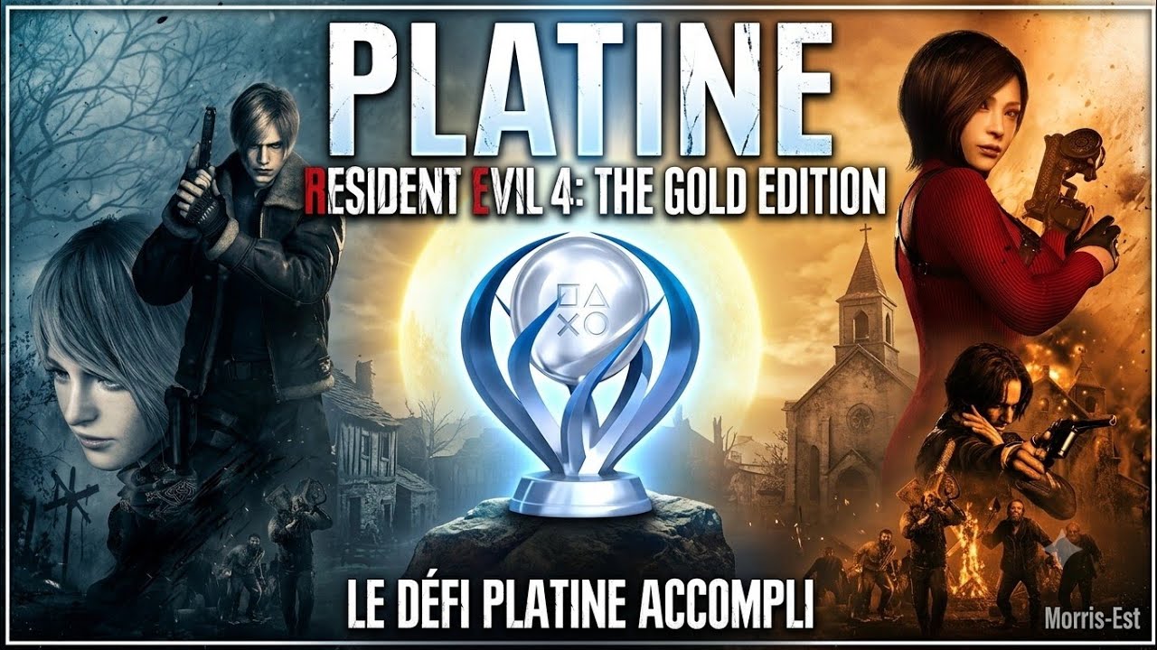 J'ai platiné le meilleur résident evil 🏆