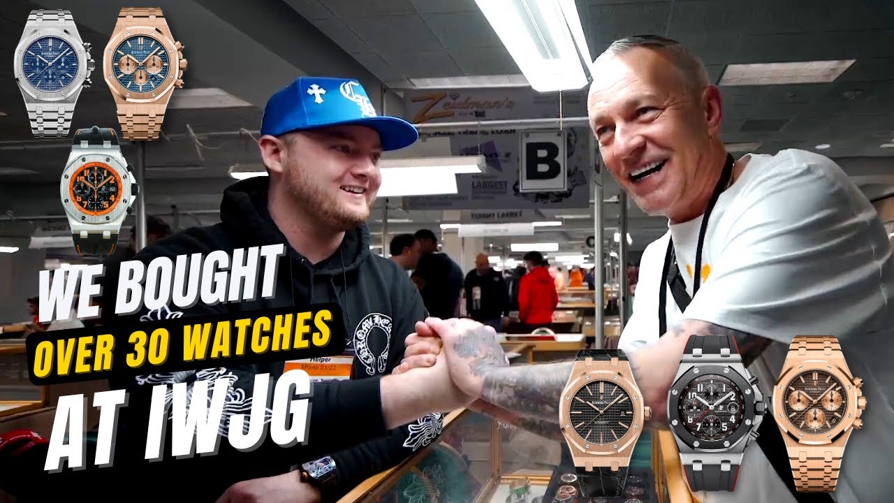 WE SPENT $2.7 MILLION ON WATCHES AT IWJG MIAMI!