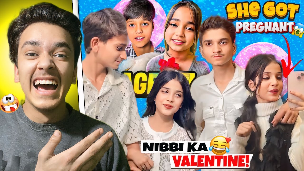 NIBBI GOT PREGNANT ON VALENTINE |NIBBA NIBBI WANT BABY 🍼| #roast #valentinesday