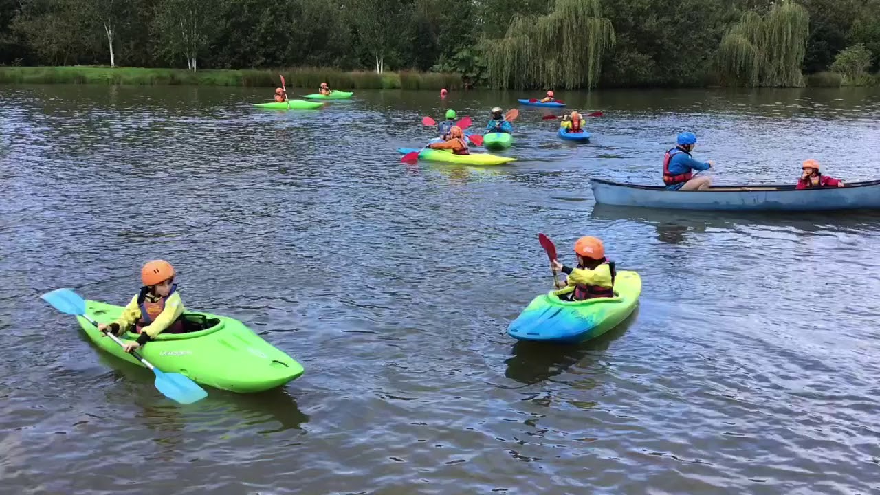 Year 6 PGL kayaking 2019