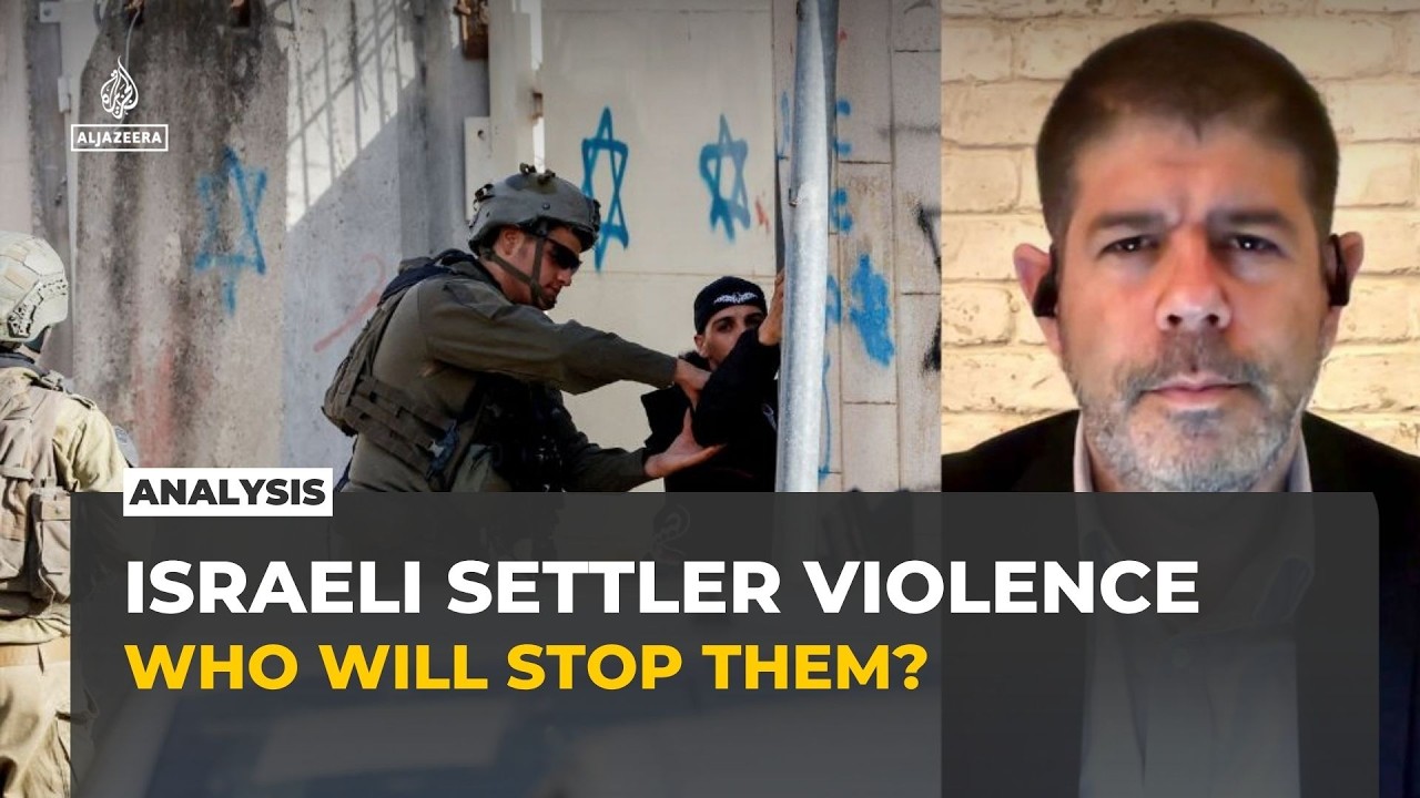 Violent acts by Israeli settlers &lsquo;a disgrace&rsquo;: Israeli activist calls for international pressure