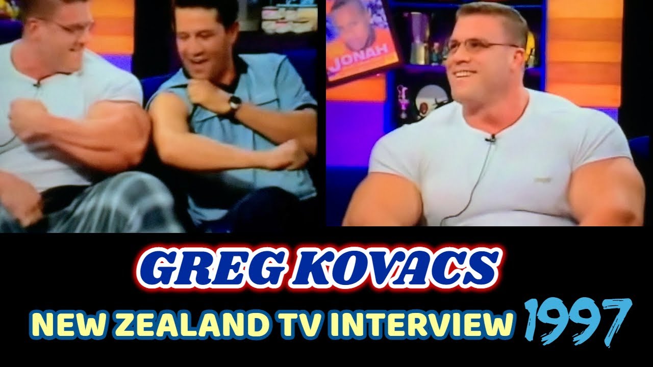 360lb GREG KOVACS NZ TV Interview