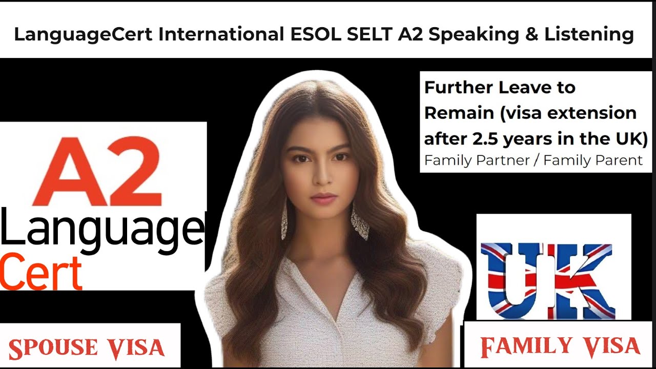 LanguageCert A2 SELT (Разговорная речь и аудирование) || Продление супружеской визы || Тест на ау...