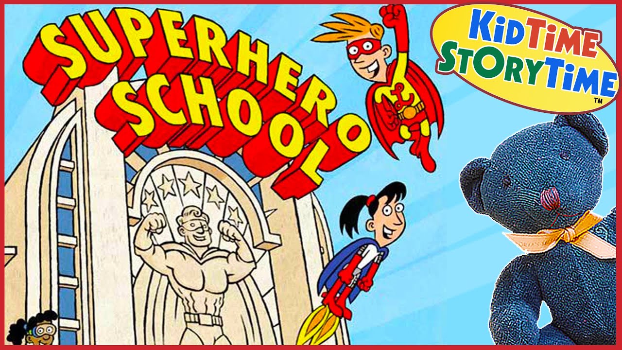 Superhero School 💪 Super Math Read Aloud for Kids