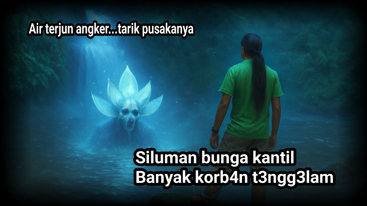 k0rb4n m3ninggal di curug ini...tarik pusaka nya WOW ADA SILUMAN BUNGA KANTIL