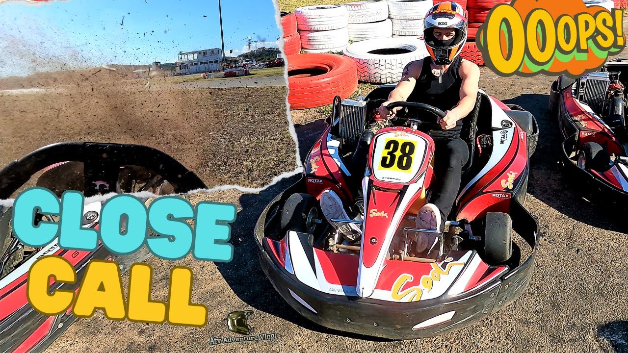Accident Close 😱 SuperKart Rotax Max 💥 Karting Vendrell