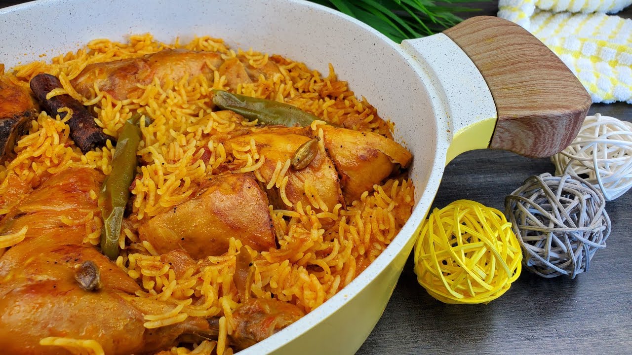 طبخ كبسة الدجاج مع الرز أطيب وصفة | Chicken And Rice Kabsa (Best Easy Recipe!)