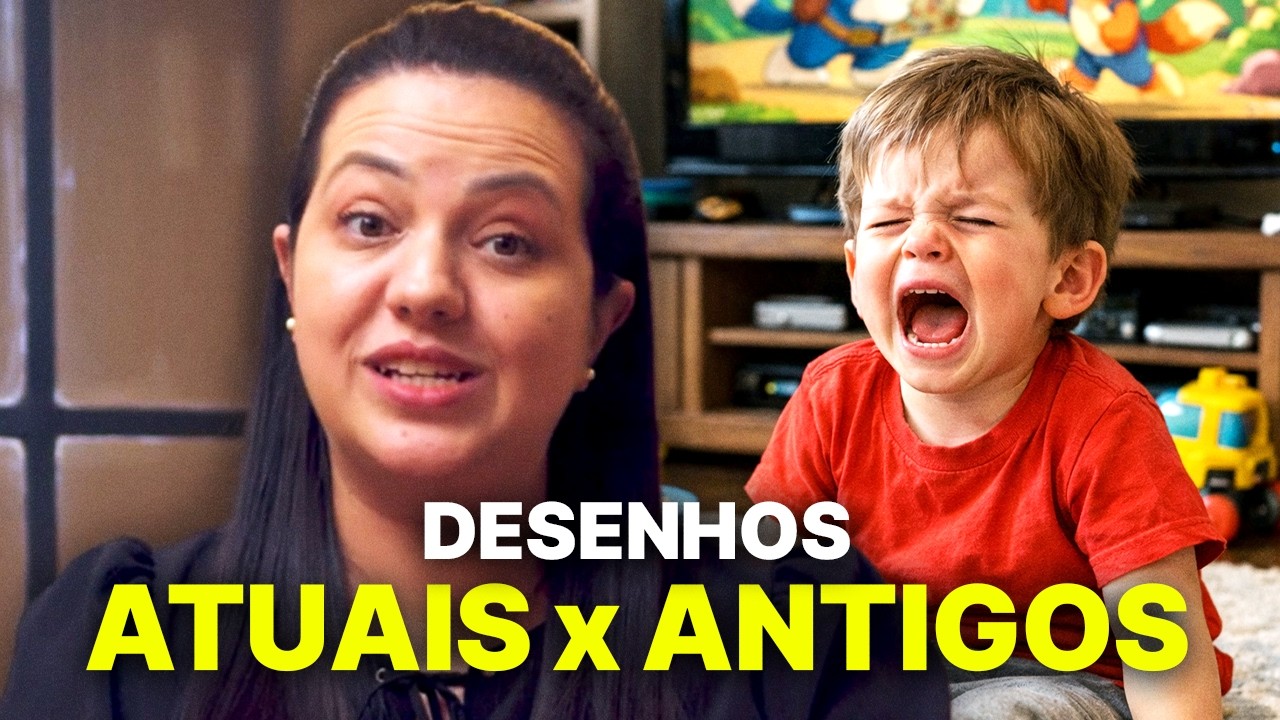 É isso que os DESENHOS ATUAIS estão fazendo com a mente das crianças