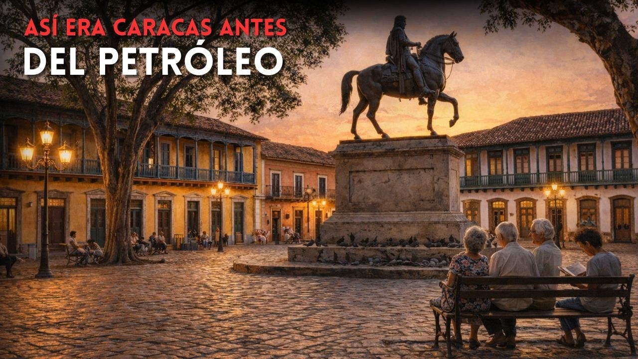 Cómo Era Caracas Antes Del Auge Petrolero Que Cambió Su Destino (Reconstrucción Ia)