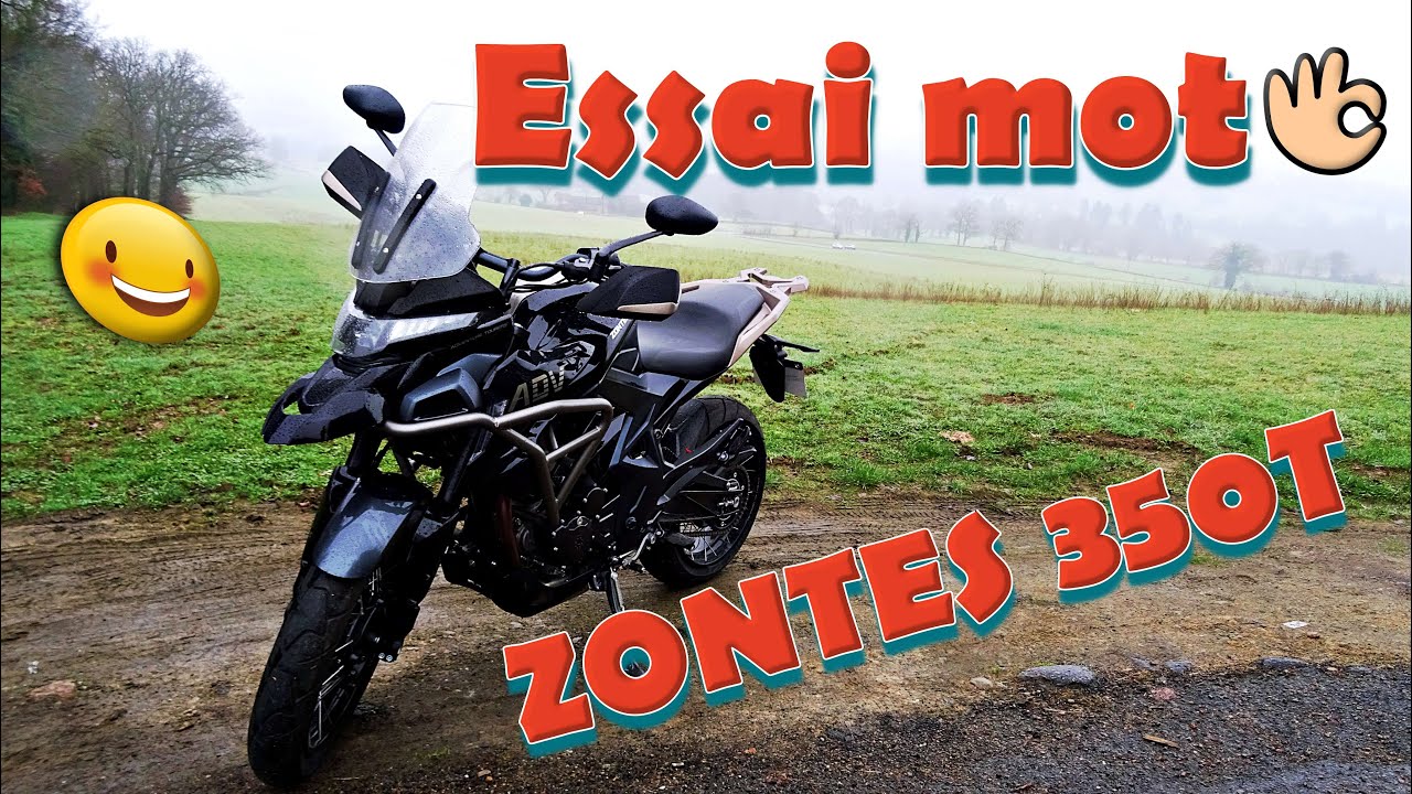 Essai moto :  Zontes 350T -  Suréquipée et très sympa, sauf...