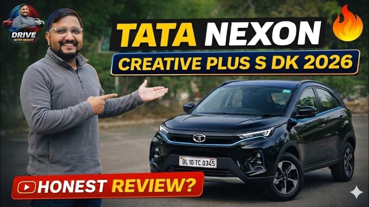 Tata Nexon Creative Plus S Dk 2026  Full Review 😱 || Tata Nexon Creative Plus S Dark 
