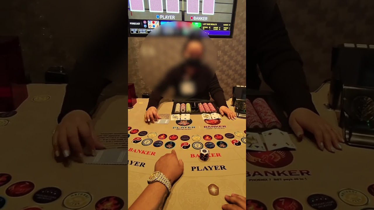 $1,000 HAND FOLLOWNG THE TRENDS ON BACCARAT IS🔑 