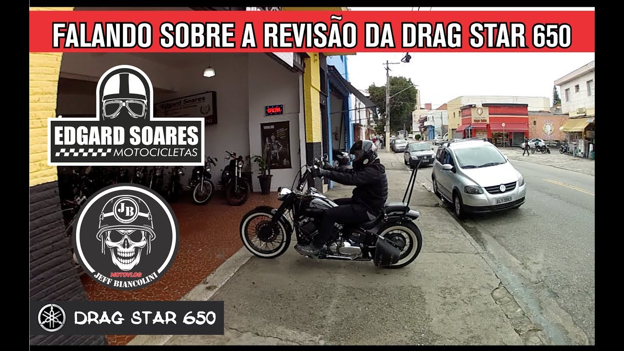 REVISÃO NA DRAG STAR 650 - OFICINA EDGARD SOARES -