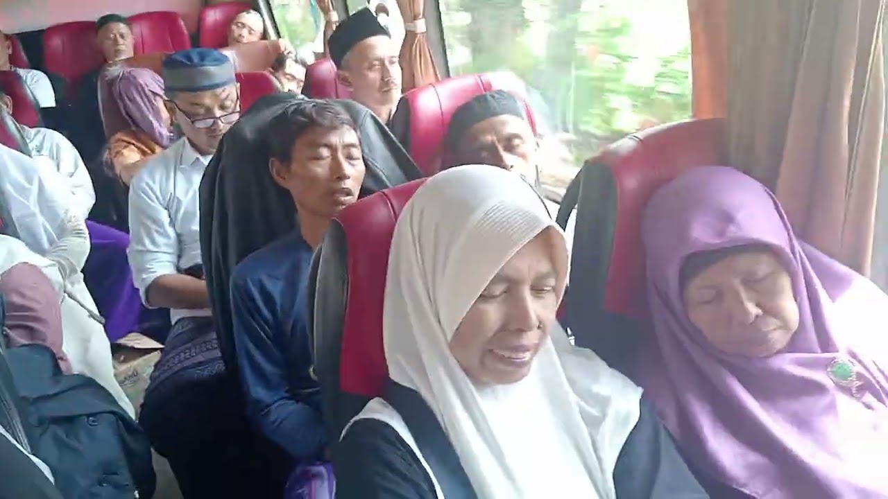 Menikmati perjalan pulang