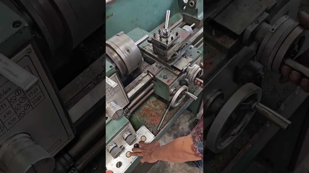 Review Mesin Bubut biar Kecil Tapi cabe Rawit test ketirusan dan bikin drat/ Hna Machinery