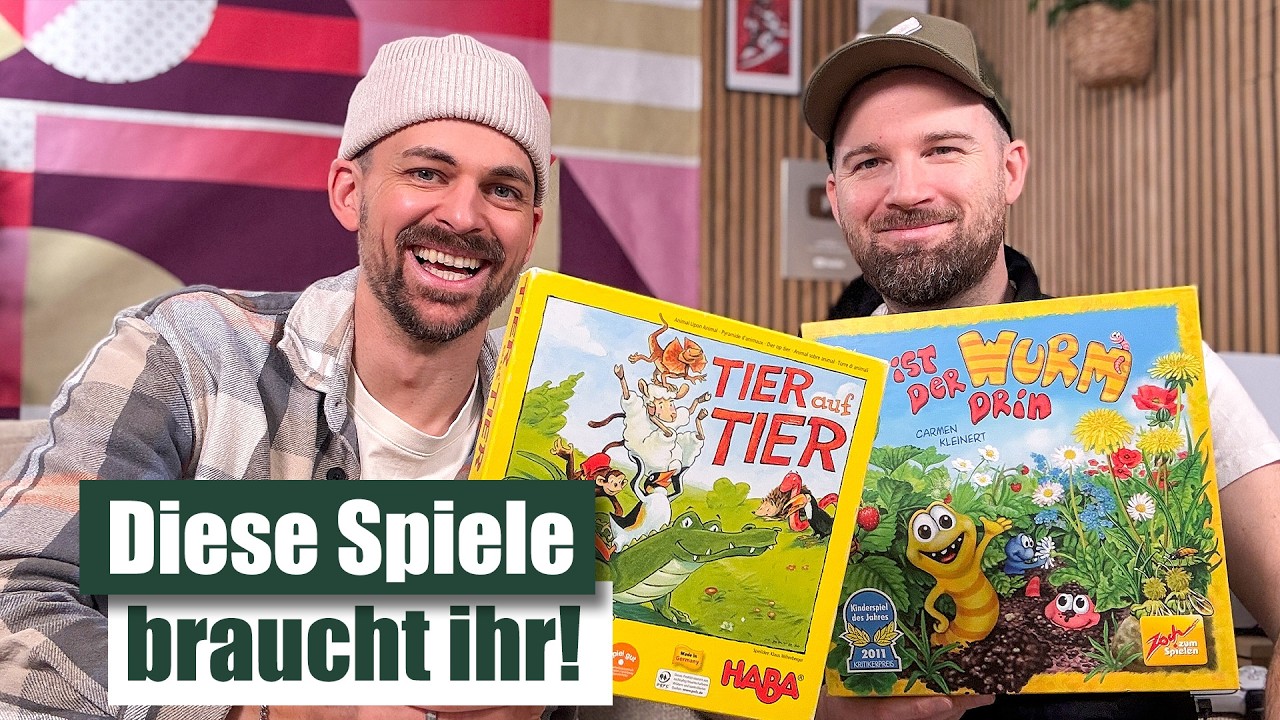 Die besten Spiele für Kinder ab 3 Jahren | Bromance Daddys