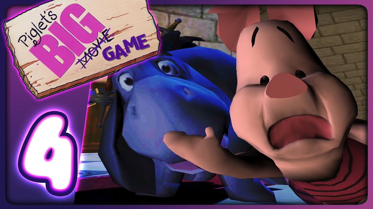 Прохождение игры «Большая игра Пятачка». Часть 4 (PS2) 100% Мечта Иа-Иа [4K]