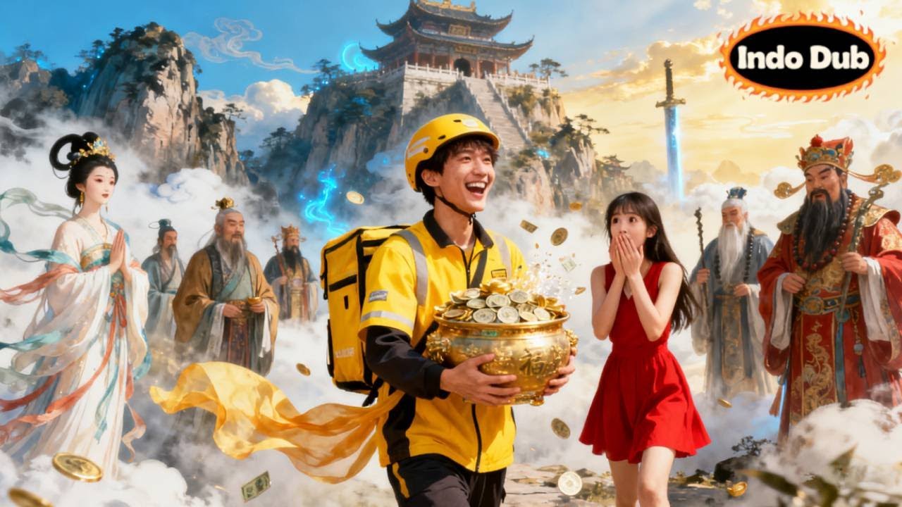KURIR DIHINA, DAPAT SISTEM AJAIB—ANTAR PESANAN KE DEWA, JADI KAYA DALAM SEKEJAP! #drama
