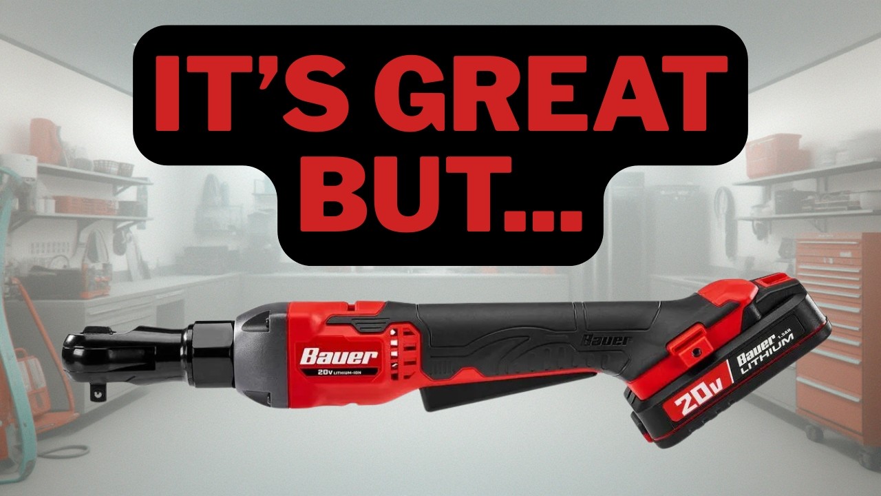 Bauer 20V Cordless 3/8 or 1/2 Ratchet Review – Great Tool… But There’s a Catch | Harbor Freight