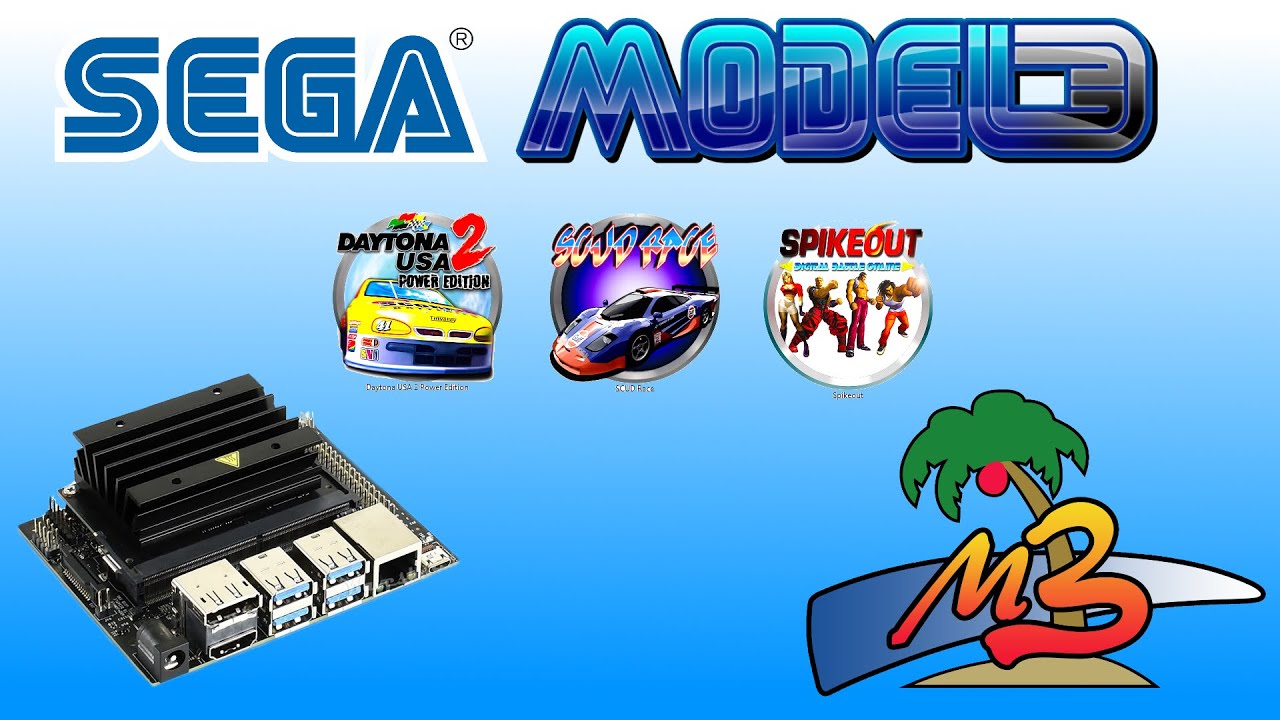 Sega Model 3 on Jetson Nano (Supermodel 0.3A)