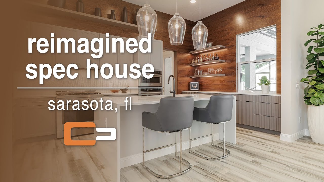 Reimagined Spec House WATCH to see how Jill Geisdorf added  personality and drama to this spec home