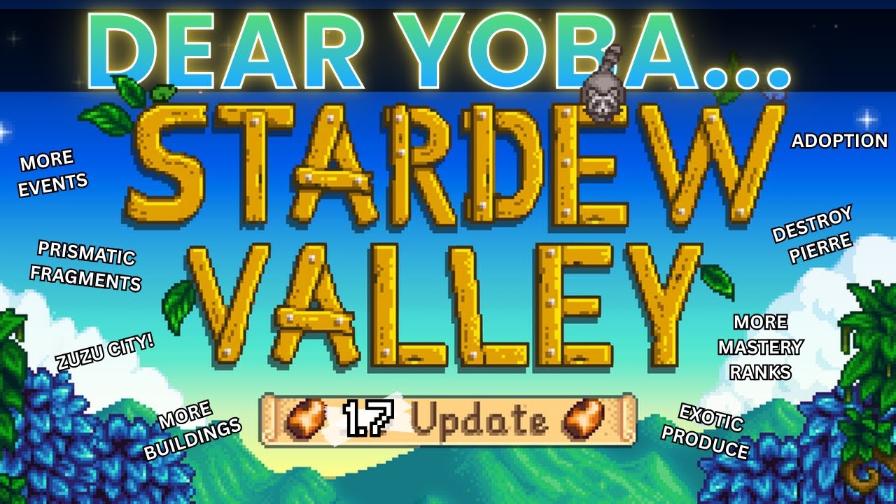 TOP 20 Changes I Would LOVE To See in Stardew Valley 1.7 Update | Stardew Valley Update