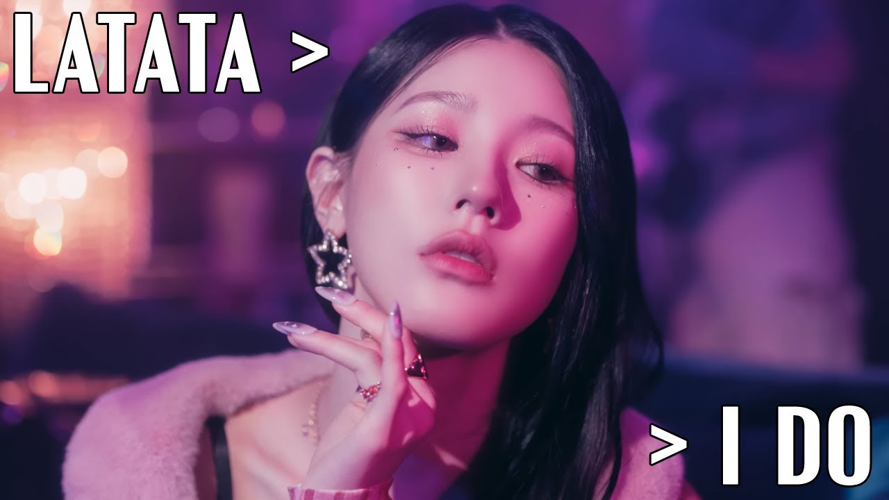 i-dle MVs, but every time they say the title the song changes