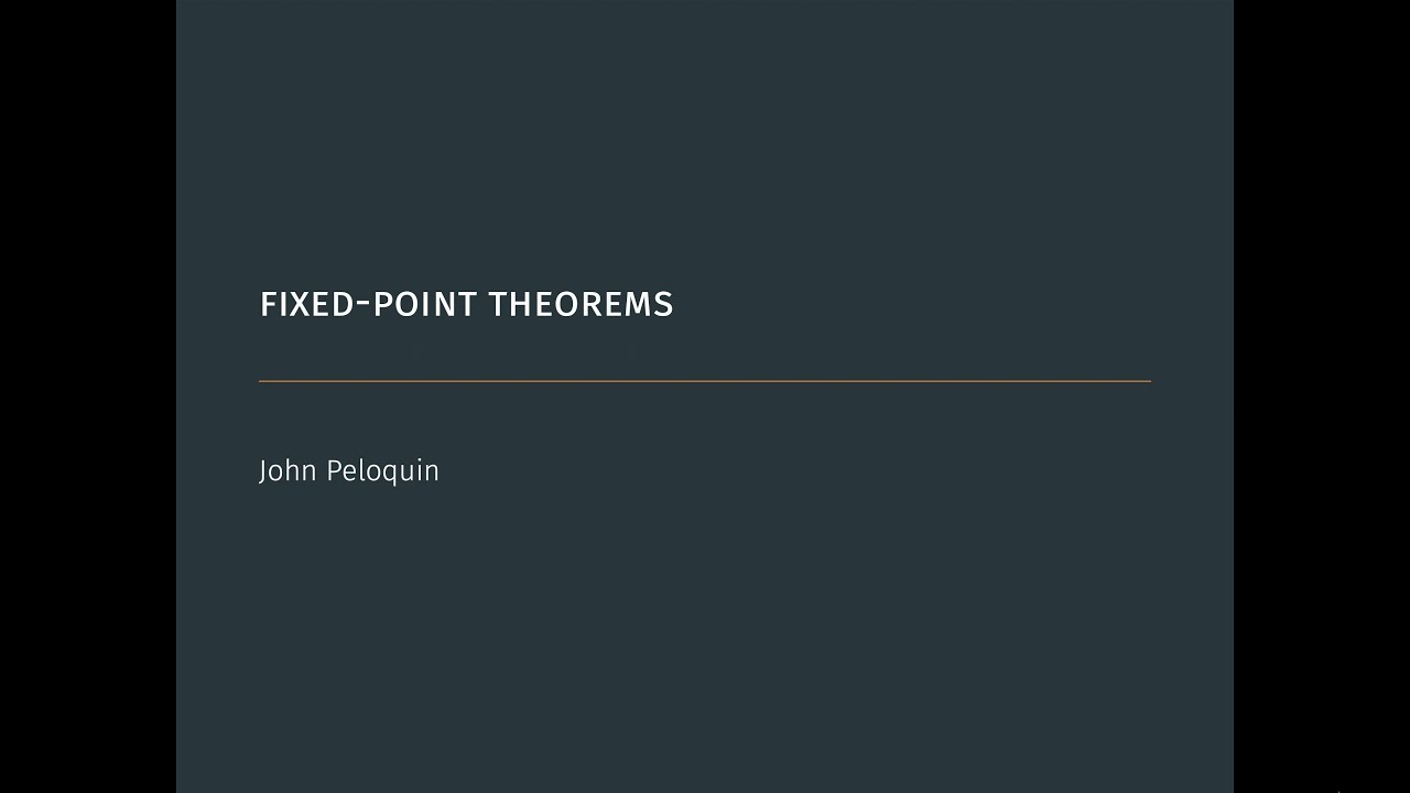 Fixed-Point Theorems in Analysis, Logic, and Computer Science