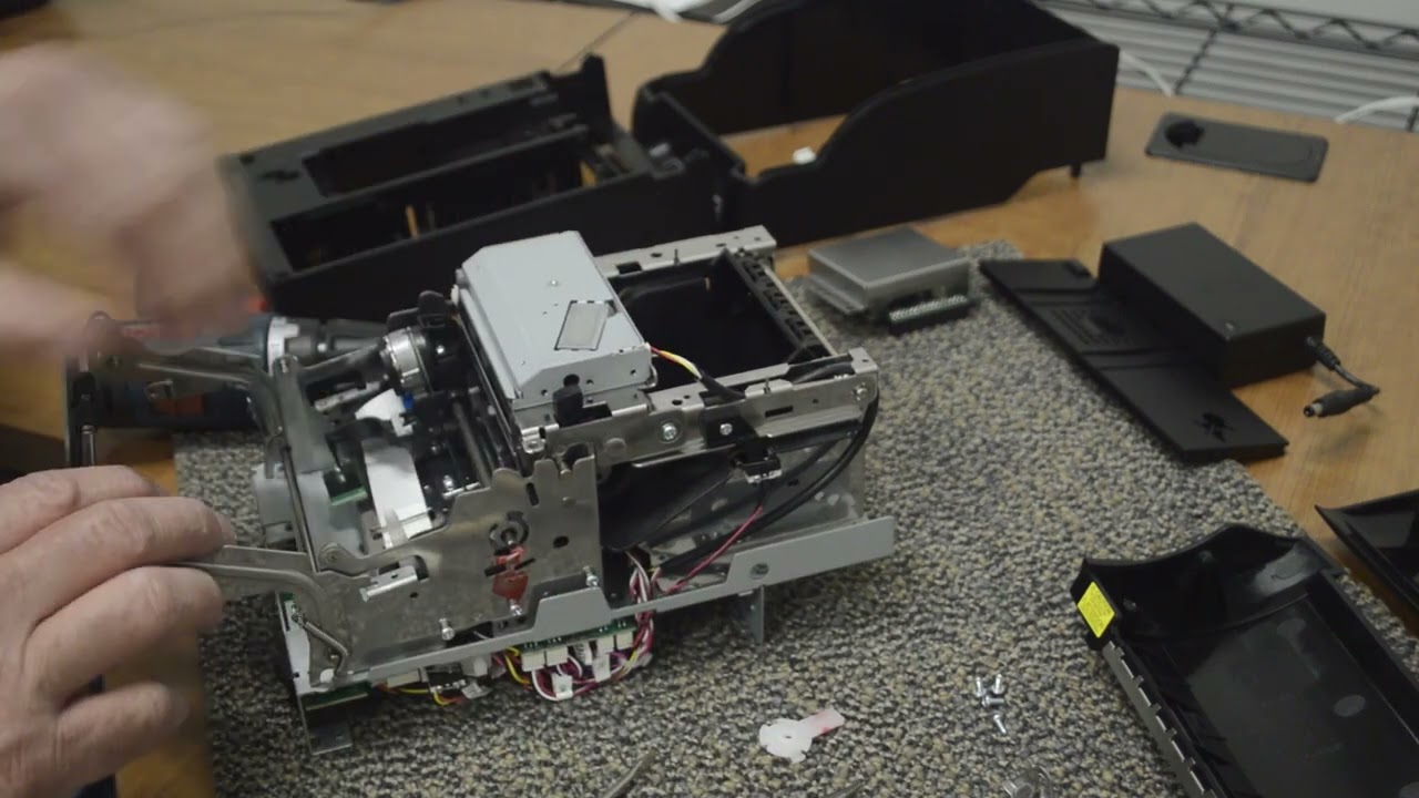 Repairing the Ribbon Spools in the SNBC M300 Printer