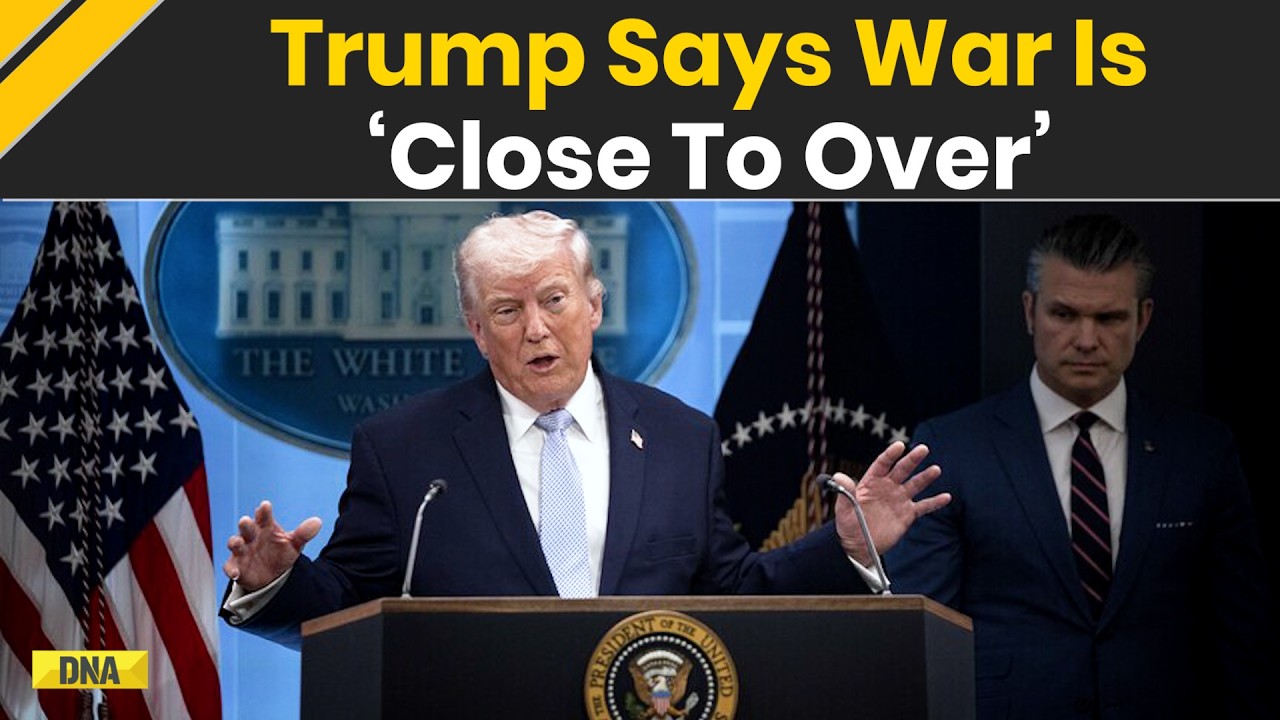 Iran Israel War: Trump Says War Close To Over As Pakistan Pushes For Fresh Peace Talks