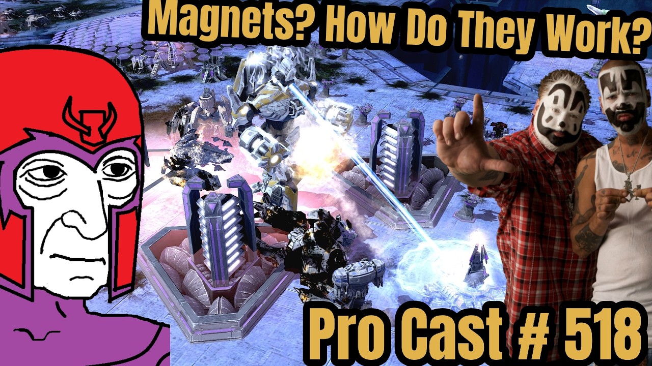 🧲Магниты? Как они работают?🧲Supreme Commander 2 Pro Cast # 518 4v4 на Tourney Dome - Steal Speaks