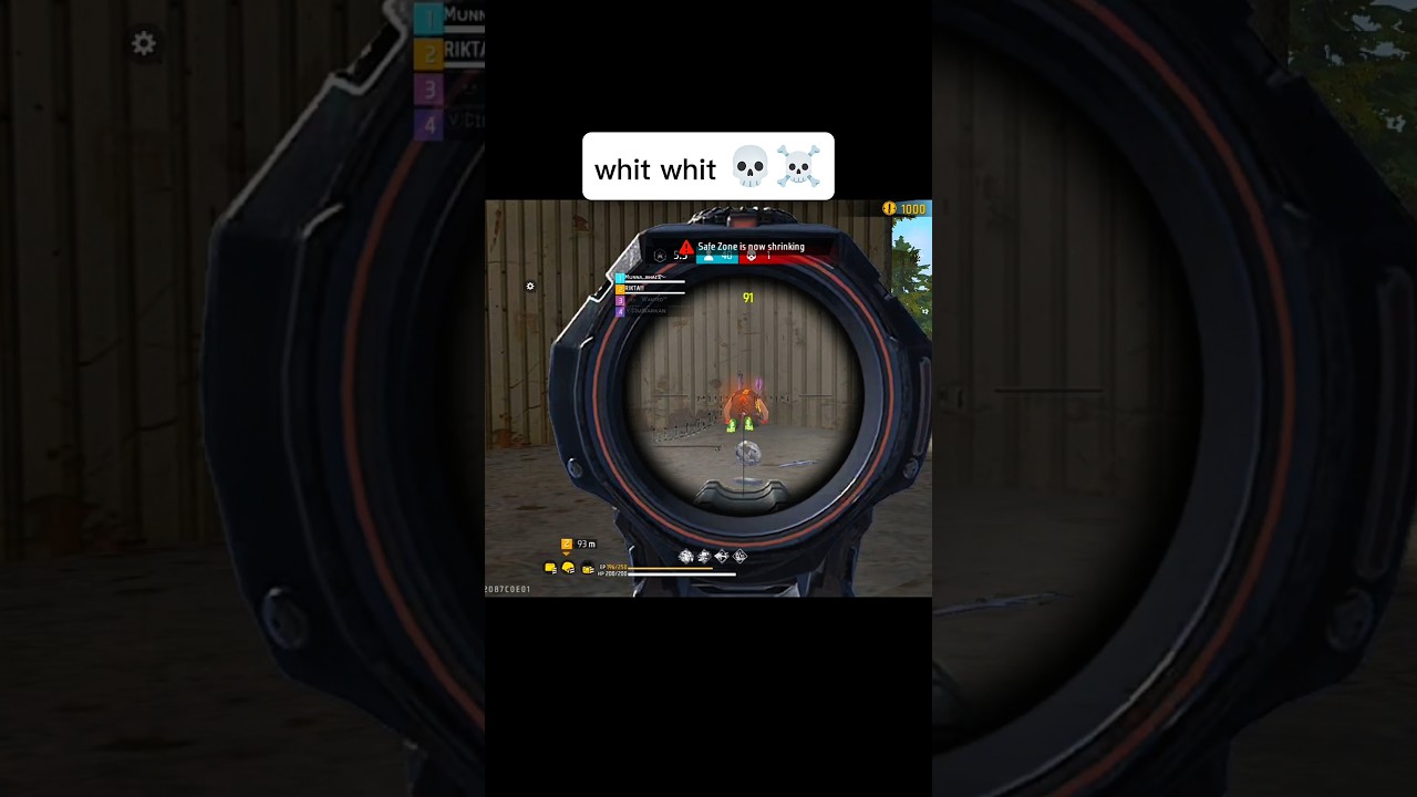 OP WALA HED ☠️☠️FF Max High Quality Gameplay 🔥#shorts