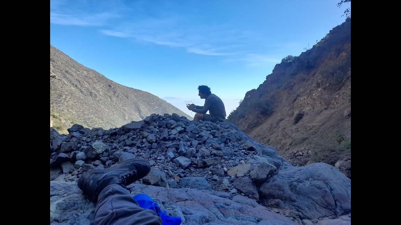 Quebrada Lo  Cañas - 9 Hitos