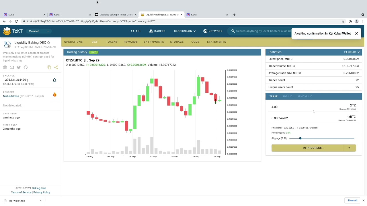 AN INTRO TO TEZOS LIQUIDITY BAKING