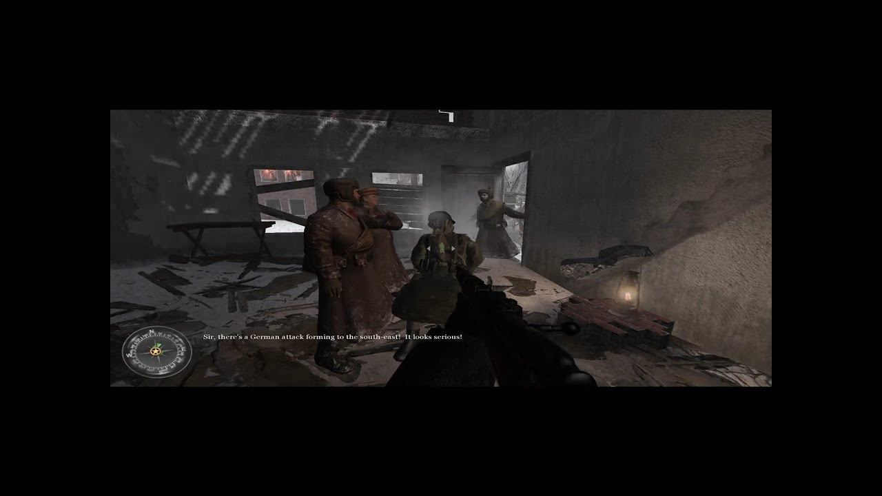 CALL OF DUTY 2 GAMEPLAY PART 1 (Red Army Training)