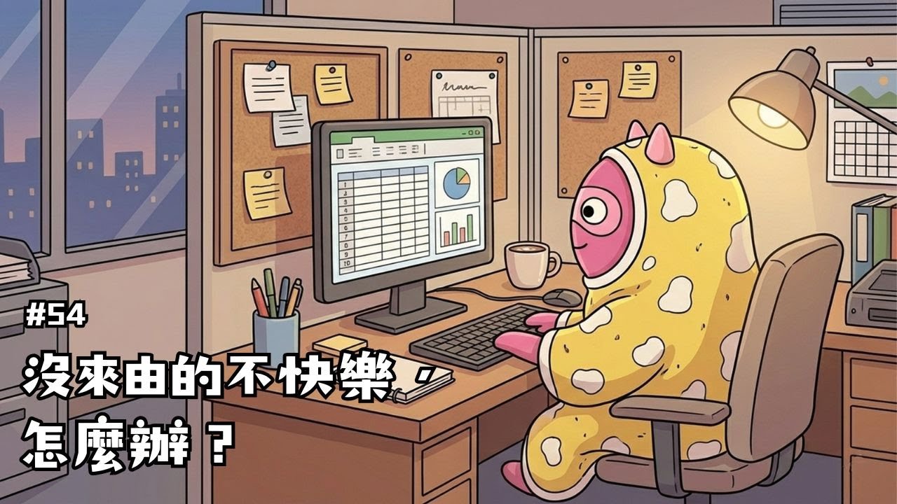 #54┆沒來由的不快樂，怎麼辦？🙍🏼