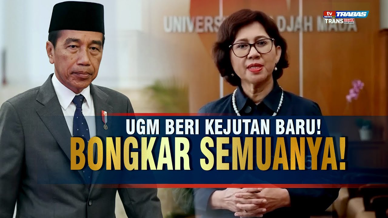FAKTA UGM TERUNGKAP IJAZA JOKOWI  | trabas tv