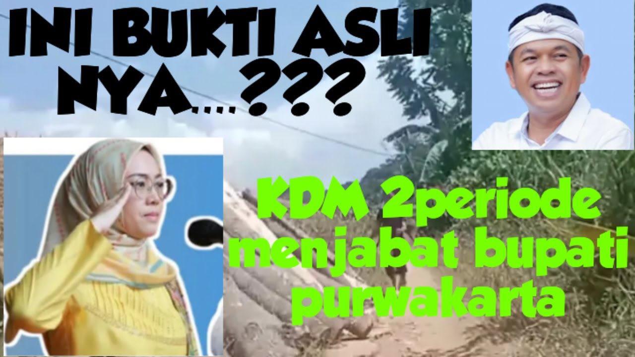 TERNYATA...? INI KENYATAANNYA BANYAK YANG BELUMTAU KDM SELAMA DUAPERIODE MENJABAT BUPATI PURWAKARTA