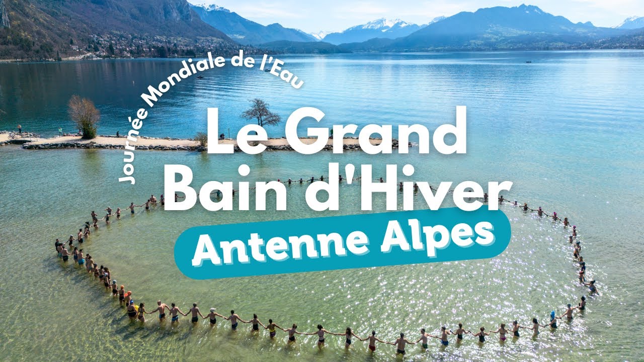 Grand Bain d'Hiver à Annecy ⎢ Journée Mondiale de l'Eau 💧